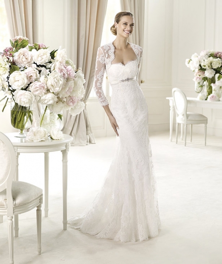 Parduodu 2013 metų kolekcijos PRONOVIAS Urdaniz vestuvinę suknelę