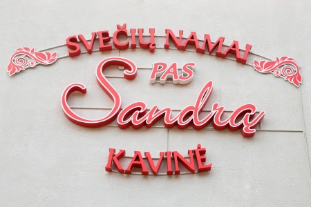Svečių namai/ kavinė "Pas Sandrą"-vieta Jūsų šventei!
